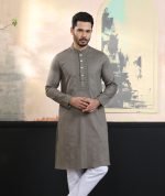 Exquisite Embroidery Work Panjabi. RR-385