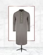 Exquisite Embroidery Work Panjabi. RR-385 - Image 6