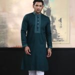 Exquisite Embroidery Work Panjabi. RR-387