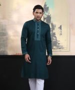 Exquisite Embroidery Work Panjabi. RR-387