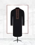 Exquisite Embroidery Work Panjabi. RR-388 - Image 6