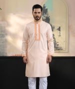 Exquisite Embroidery Work Panjabi. RR-389