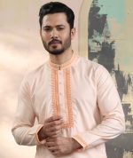 Exquisite Embroidery Work Panjabi. RR-389 - Image 2