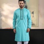 Exquisite Embroidery Work Panjabi. RR-390