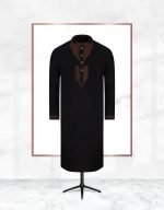 Exquisite Embroidery Work Panjabi. RR-393 - Image 5