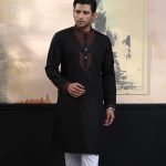 Exquisite Embroidery Work Panjabi. RR-393