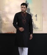 Exquisite Embroidery Work Panjabi. RR-393