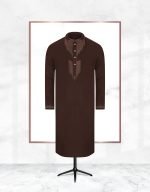 Exquisite Embroidery Work Panjabi. RR-397 - Image 7