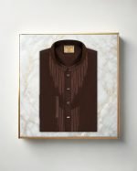 Exquisite Embroidery Work Panjabi. RR-397 - Image 3