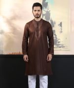 Exquisite Embroidery Work Panjabi. RR-397