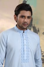 Exquisite Embroidery Work Panjabi. RR-400 - Image 2