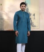 Exquisite Embroidery Work Panjabi. RR-402