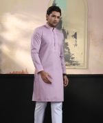 Exquisite Embroidery Work Panjabi. RR-403 - Image 3