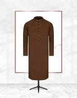 Exquisite Embroidery Work Panjabi. RR-406 - Image 5