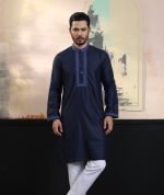 Exquisite Embroidery Work Panjabi. RR-409