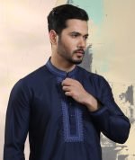 Exquisite Embroidery Work Panjabi. RR-409 - Image 2