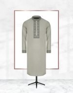 Exquisite Embroidery Work Panjabi. RR-411 - Image 5