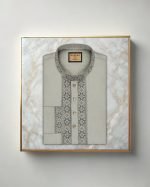 Exquisite Embroidery Work Panjabi. RR-411 - Image 3