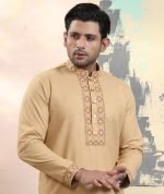 Exquisite Embroidery Work Panjabi. RR-416 - Image 4