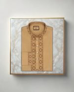 Exquisite Embroidery Work Panjabi. RR-416 - Image 3