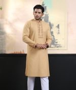 Exquisite Embroidery Work Panjabi. RR-416 - Image 5