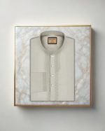 Exquisite Embroidery Work Panjabi. RR-418 - Image 3