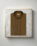 Exquisite Embroidery Work Panjabi. RR-419 - Image 3