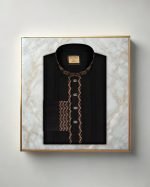 Exquisite Embroidery Work Panjabi. RR-426 - Image 3