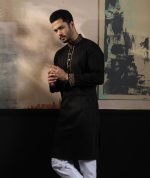 Exquisite Embroidery Work Panjabi. RR-426 - Image 6