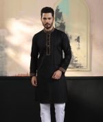 Exquisite Embroidery Work Panjabi. RR-426