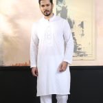 Exquisite Embroidery Work Panjabi. RR-427