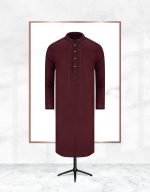Exquisite Embroidery Work Panjabi. RR-476 - Image 6
