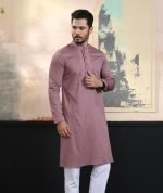 Exquisite Embroidery Work Panjabi. RR-433 - Image 4