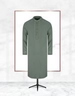 Exquisite Embroidery Work Panjabi. RR-434 - Image 7