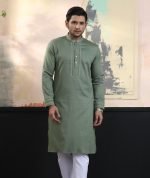 Exquisite Embroidery Work Panjabi. RR-434