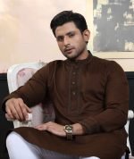 Exquisite Embroidery Work Panjabi. RR-437 - Image 7