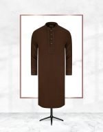 Exquisite Embroidery Work Panjabi. RR-437 - Image 6