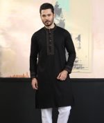 Exquisite Embroidery Work Panjabi. RR-438