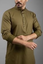 Simple Design Cotton Panjabi. RR-484 - Image 2