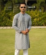 Premium Bamboo Cotton Panjabi. RR-442 - Image 3