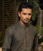 Grace (PK) Fabric Embroidery Work Panjabi. RR-447 - Image 2