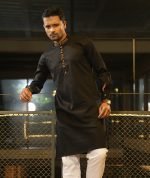 Karchupi-Embellished Panjabi. RR-466 - Image 3