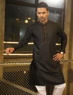 Karchupi-Embellished Panjabi. RR-473