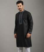 Exquisite Embroidery Work Panjabi. RR-494