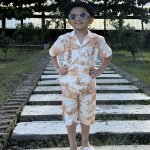 Boys Cuban Shirt & Pant Set. DKS-04