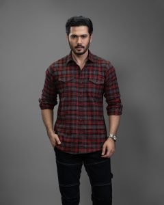Classic Check Flannel Shirt: DS-263