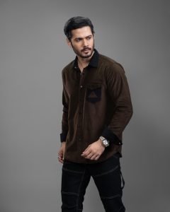 Textured Corduroy Shirt: DS-257