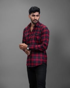 Classic Check Flannel Shirt: DS-265 - Image 3