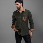 Textured Corduroy Shirt: DS-260