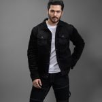 Corduroy & Suede Contrast Jacket  BJ-197